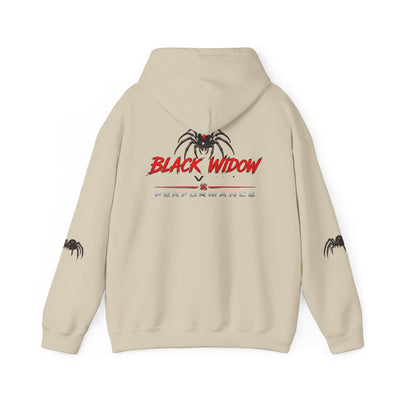 Black Widow Monster Hoodie — Graphic Spider Performance Sweatshirt