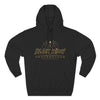 Black Widow Performance Hoodie medium-heavy fleece pullover with spider logo and Game Day racing graphics
