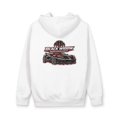 Hoodie - "Roadster" Halloween Graphic Pullover with Black Widow Performance Racing Back