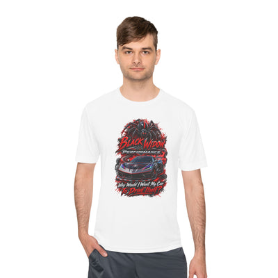 Corvette Performance Tee — Black Widow Racing Graphic
