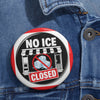 Custom Pin Buttons metal lightweight durable with safety pin backing and glossy UV resistant finish