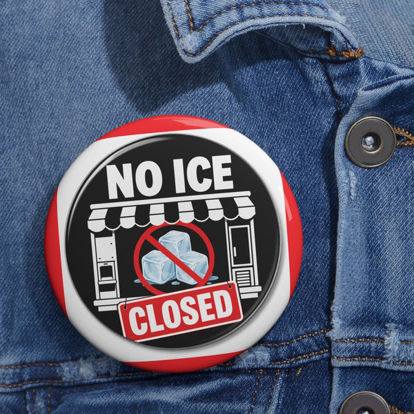 Custom Pin Buttons metal lightweight durable with safety pin backing and glossy UV resistant finish