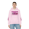 Black Widow Performance Hoodie — Pink Spider Racing Design