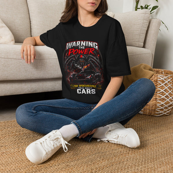 Unleash The Power Spider T-Shirt Warning