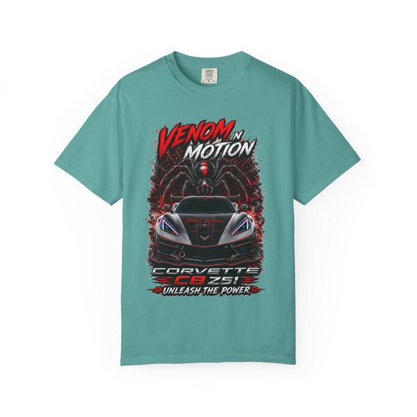 Venom in Motion Corvette Car Tee