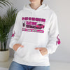 Black Widow Performance Hoodie — Pink Spider Racing Design