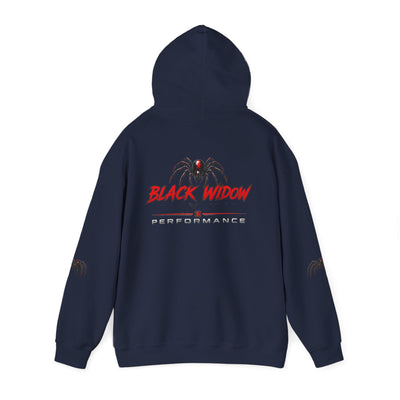 Black Widow Monster Hoodie — Graphic Spider Performance Sweatshirt