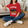 Car T-Shirt — "Warning I May Spontaneously Talk About Cars" Vintage Sports Car Tee