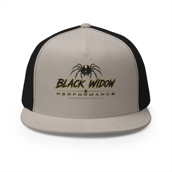 Trucker Cap – Retro Spider Logo Mesh Snapback