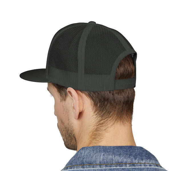 Trucker Cap – Retro Spider Logo Mesh Snapback
