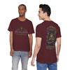 Black Widow Mardi Gras Tee — Vintage Spider Performance Graphic T-Shirt