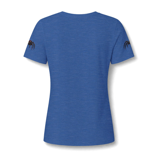 Checking Under the Hood Tee — Women's V-Neck Cat