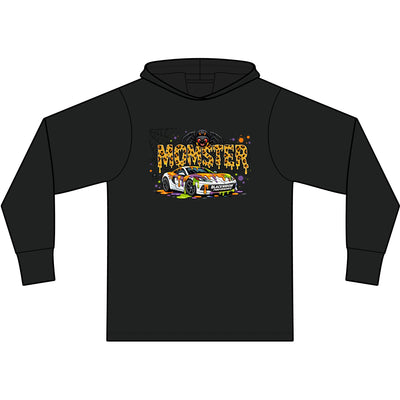 Rally Racing Hoodie — Car Graphic “Rally Monsters” Long-Sleeve Hooded Tee