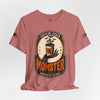 Momster Caffeine Coven Tee | Halloween Mom shirt, spooky pumpkin coffee design