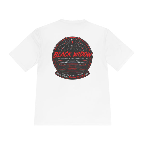 Corvette Performance Tee — Black Widow Racing Graphic