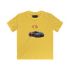 Black Kids C8 Corvette tee with sports car design and "One of One" text
