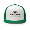 Trucker Cap – Retro Spider Logo Mesh Snapback