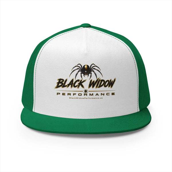 Trucker Cap – Retro Spider Logo Mesh Snapback
