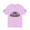 Black Widow Mardi Gras Tee — Vintage Spider Performance Graphic T-Shirt