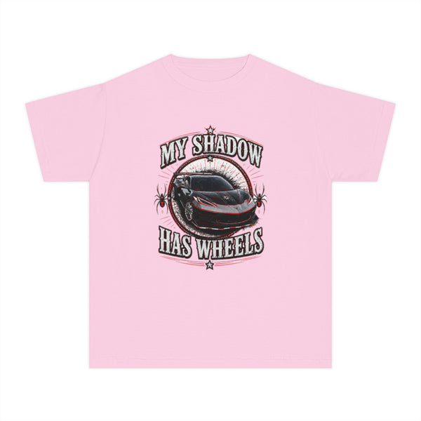 Youth Tee — "My Shadow Has Wheels"