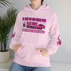 Black Widow Performance Hoodie — Pink Spider Racing Design