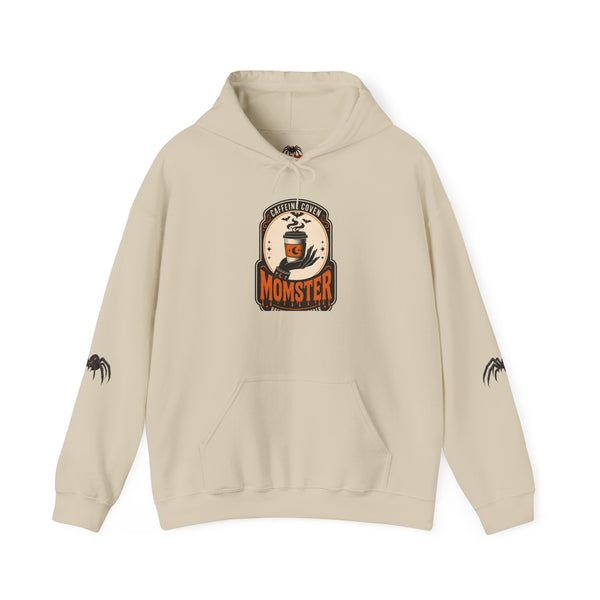 Black Widow Monster Hoodie — Graphic Spider Performance Sweatshirt