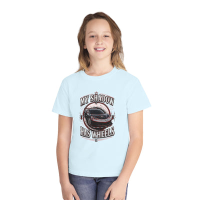 Youth Tee — "My Shadow Has Wheels"