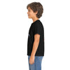 Kids black C8 Corvette tee with sleek sports car graphic and "One of One" design