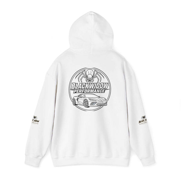 Hoodie — "Game Day Babe" Graphic Hooded Sweatshirt (Black Widow Performance)