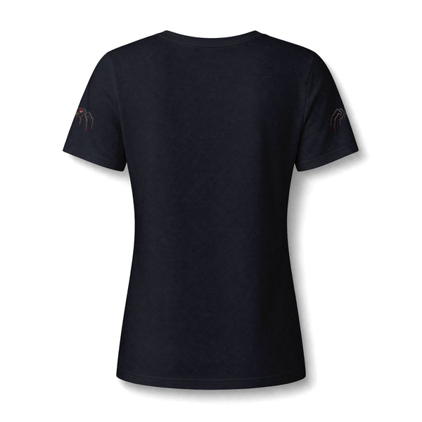 Checking Under the Hood Tee — Women's V-Neck Cat