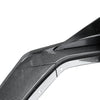 Black Widow Corvette C8, Car Front Bumper Lip Spoiler Splitter For Chevrolet Corvette C8 2 Door Z51 Stingray STG 3 2020-2024 Glossy Black Carbon Look