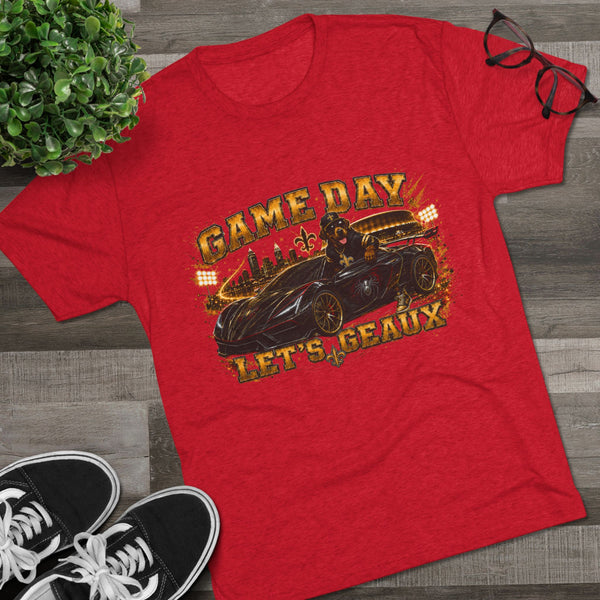 Game Day 'Let's Geaux' Car Graphic Tee