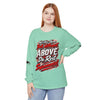 "Above Da Rest" Racing Graphic Long Sleeve T-Shirt