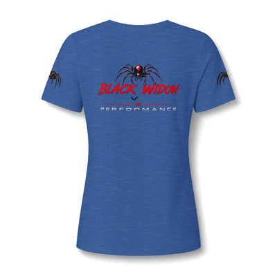 Checking Under The Hood Tee — Women's V-Neck Cat & Sports Car Graphic