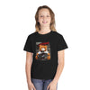 Youth Midweight Tee made of 100% combed ring-spun cotton, soft-washed, garment-dyed, classic fit for kids' active wear