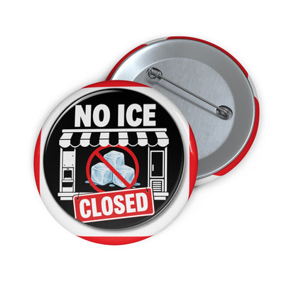 Custom Pin Buttons metal with safety pin backing and glossy UV resistant finish