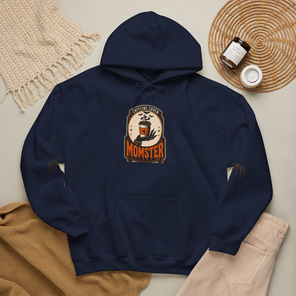 Black Widow Monster Hoodie — Graphic Spider Performance Sweatshirt
