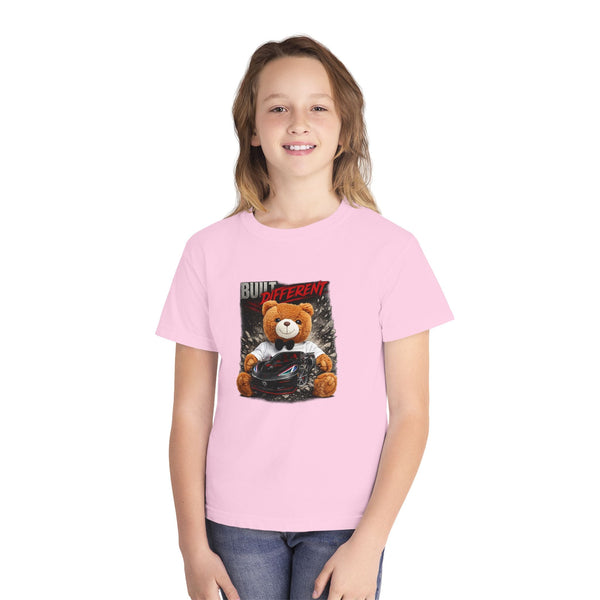 Youth Midweight Tee 100% combed ring-spun cotton classic fit kids' t-shirt soft-washed and garment-dyed