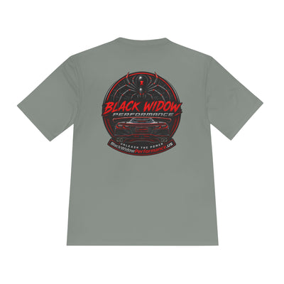 Corvette Performance Tee — Black Widow Racing Graphic