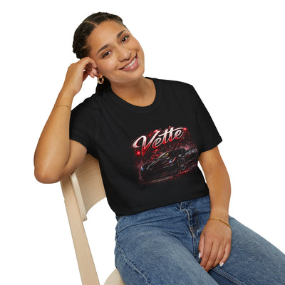Vette Sports Car T-Shirt — Retro Racing Corvette Graphic Tee