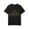 Venom in Motion Corvette C8 T-shirt with black widow and car graphic, heavyweight cotton