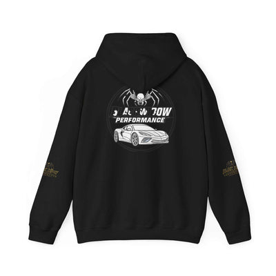 Hoodie — "Game Day Babe" Graphic Hooded Sweatshirt (Black Widow Performance)