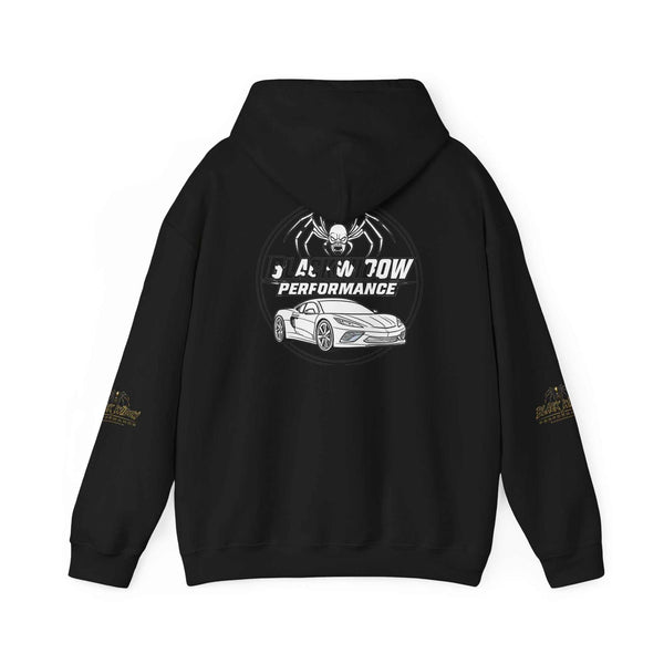 Hoodie — "Game Day Babe" Graphic Hooded Sweatshirt (Black Widow Performance)