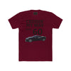 Black Widow Corvette C8 60th birthday tee with car graphic on black shirt
