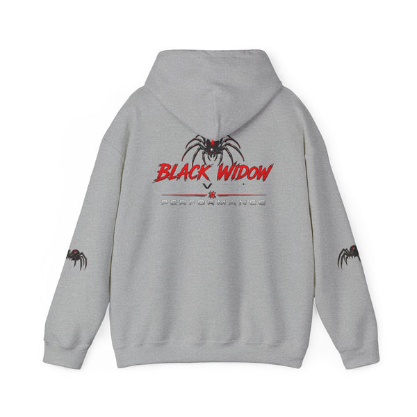 Black Widow Monster Hoodie — Graphic Spider Performance Sweatshirt