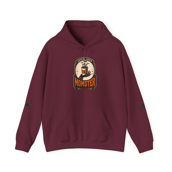 Black Widow Monster Hoodie — Graphic Spider Performance Sweatshirt