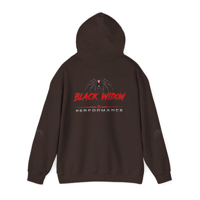 Black Widow Monster Hoodie — Graphic Spider Performance Sweatshirt