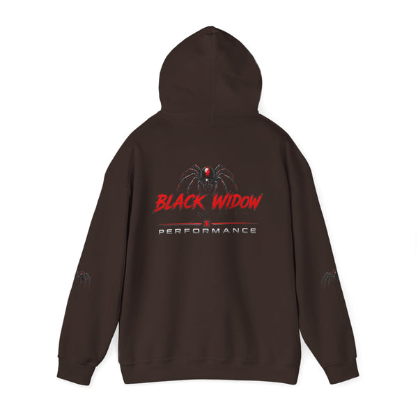 Black Widow Monster Hoodie — Graphic Spider Performance Sweatshirt