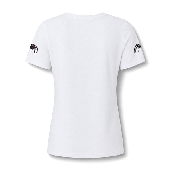 Checking Under the Hood Tee — Women's V-Neck Cat