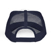 Black Widow Performance Trucker Hat — Retro Skull & Arachnid Mesh Cap
